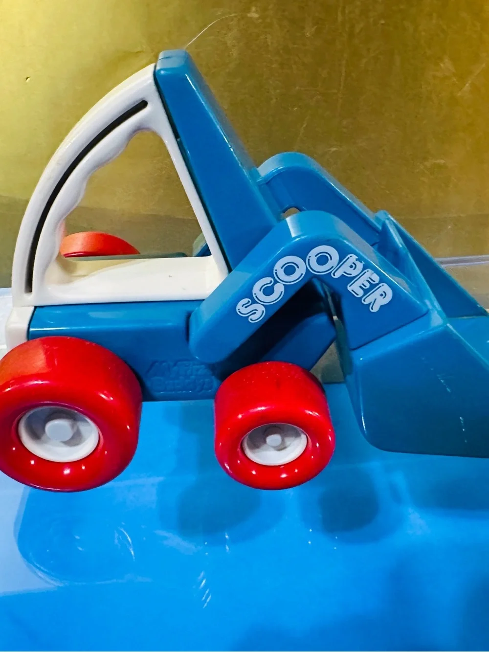 Buddy L Vintage 1987 My First Buddy’s Bulldozer Scooper Preschool 8” Vehicle